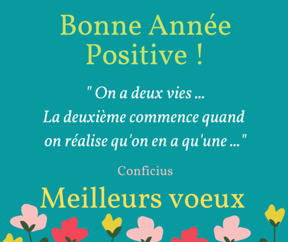 carte bonne annee positive message meilleurs voeux positif