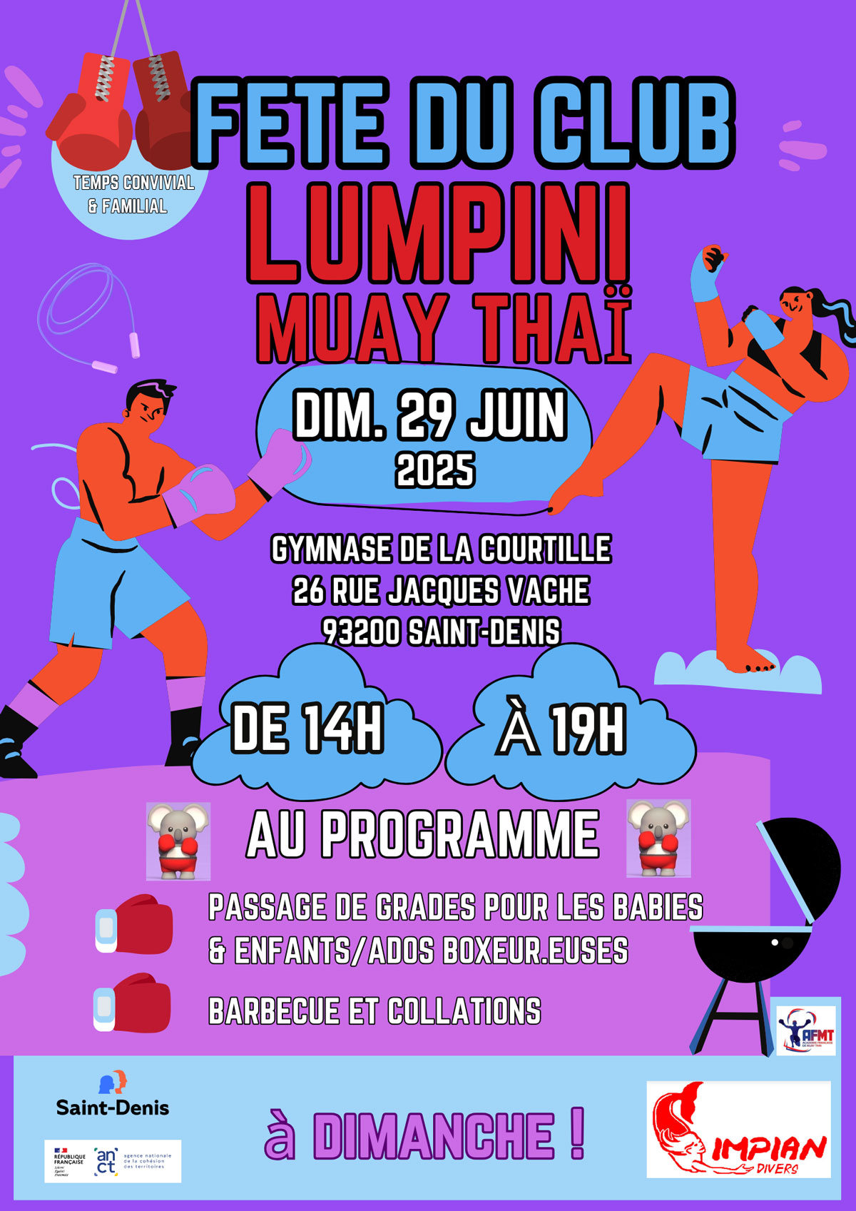 fete club LUMPINI 29 juin 2025